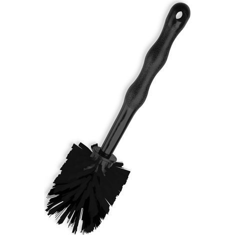 Brosse à vaisselle pour bol mélangeur Thermomix • Convient aux bols mélangeurs Thermomix, Monsieur Cuisine, Bosch Cookit, etc. • Brosse robuste à poils en nylon • Brosse à vaisselle (noire)-ARCAN (1/5)