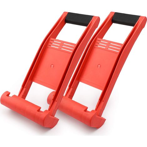 2 panneaux porteurs en contreplaqué d'ardoise, un élévateur à panneaux pour la manutention de vitres de portes de jeep, contreplaqué, plaque de plâtre, panneau de ciment