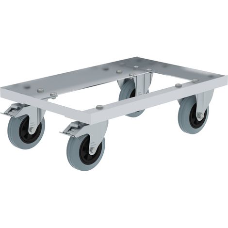 Günzburger Steigtechnik Untersetzwagen für Transportkisten Maße: 600 x 400 mm - 011184 (1/2)