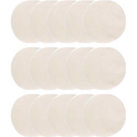 Lot de 20 Tapis Vapeur en Coton Beige, Doublures Réutilisables et Antiadhésives pour Cuisson de Légumes et Raviolis, Cuisine et Cantine (1/5)