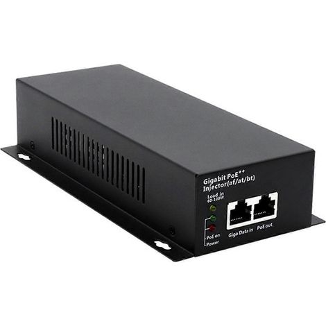 90W Hi-Power Gigabit PoE++ Injektor (af/at/bt) Netzteil EU-Stecker