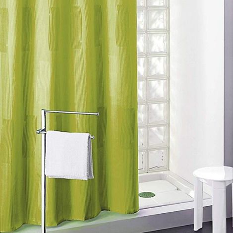 GEDY CO11811230 MONOCOLOR Cortina 180X200 Pes Verde - ref: CO11811230