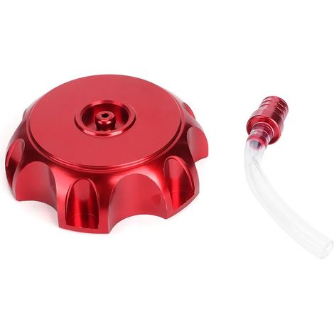 Bouchon de réservoir de carburant en aluminium CNC reniflard couvercle d'évent adapté pour 90 110 125CC Dirt Bike ATV moto (1/5)
