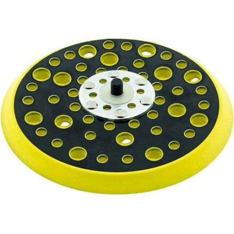 Plateau de ponçage 150mm Filetage 5/16 52 trous Polyuréthane pour ponceuses Mirka Performance optimale