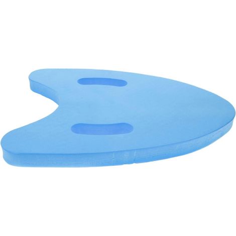Planche de natation à flottabilité renforcée, adaptée aux piscines intérieures pour les passionnés de natation, ensemble de 3 pièces avec planche de natation en matériau EVA bleu. (1/5)