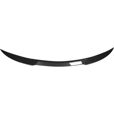 Kit de spoiler de coffre style fibre de carbone en 3 pièces pour Tesla Model 3 2017 à 2023, pièces de rechange élégantes et sportives. (1/5)