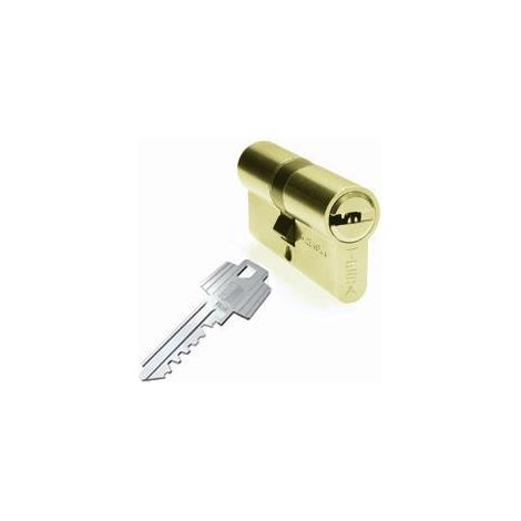 TESA BOMBILLO SEGURIDAD T60 30X30 LATON MED.CILINDRO 35X40 ACABADOS LATON