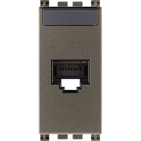 VIMAR - 19339.13.M Presa RJ45 Netsafe Cat6 UTP Metal