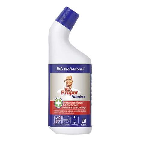 Gel WC Nettoyant Désinfectant Flacon de 750ml - Lot de 3 Colis de 12 - Procter & Gamble France