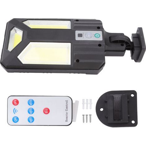 IP65 Waterproof Solar Wall Light 3000LM 2400MAH Battery Motion Sensor Outdoor Lamp for Garden Path (1/5)