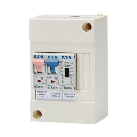 Coffret chauffe-eau monté câblé077804834 EATON BC-RB-MI-IS-02-1/4-W-F