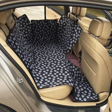 FREESOO Housse de Siège pour Chien Universelle Housse de protection Voiture Hamac de Chien Animaux 13015055CM Noir (1/4)