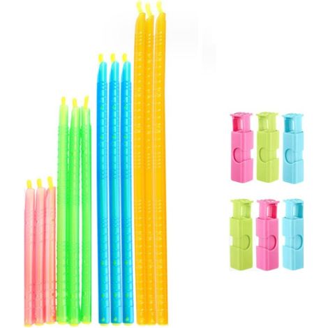 18 fermetures à clip pour sachets, clips de fermeture réutilisables pour aliments, pour la cuisine/H (1/5)
