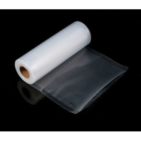 Vakuumbeutel für Lebensmittel, Vakuumbeutel für die Aufbewahrung von Lebensmitteln mit Rillendesign (15 cm x 500 cm)