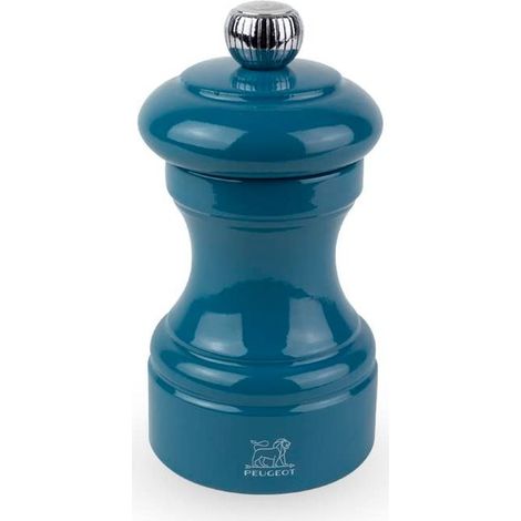 Peugeot Bistro Macinasale 10cm Blu Legno Laccato