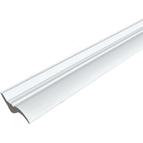 Lot de 19 Corniches LED Polymère, L.240 cm x P.7,2 cm, Ep.41 mm (1/5)