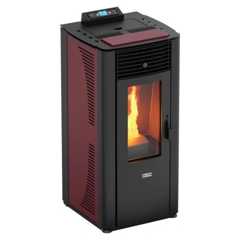 Termostufa a Pellet Magma Thera 14,7Kw A+ Bordeaux