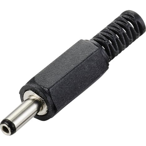 TRU COMPONENTS Schwachstromverbinder Stecker, gerade 3.5 mm 1.35 mm 1 St. (1/4)