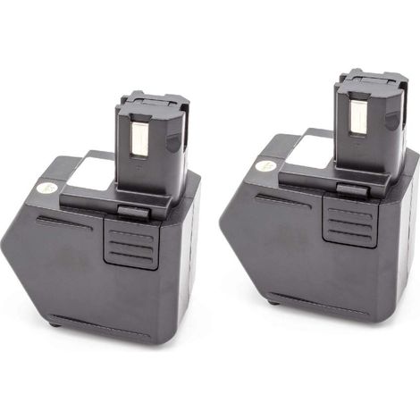 vhbw 2x batteria sostituisce Hilti SBP12, SFB105, SFB121, SFB125, 00315082 per attrezzi da lavoro (1500 mAh, NiMH, 12 V)