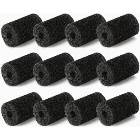 12 pièces de Rechange pour épurateur de Queue Polaris pour Queue de Tuyau de Nettoyeur de Piscine VacSweep Convient à 180,280,360,380,480,3900 Mousse à l'extrémité du Tuyau (1/5)