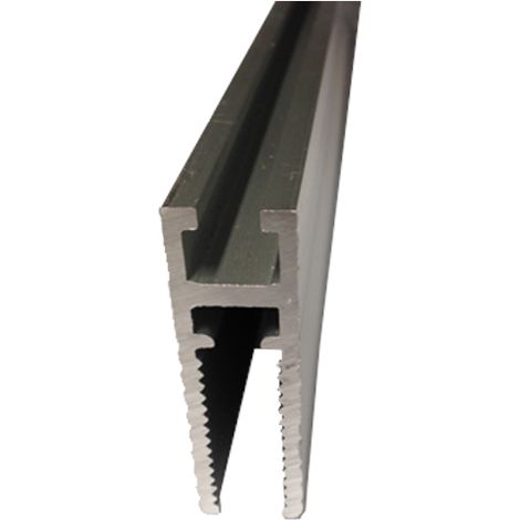 900PA007 - Profilo In Alluminio Per Attacco Anta Vetro L=3200 Mm Key Automation Pa007 Nuovo