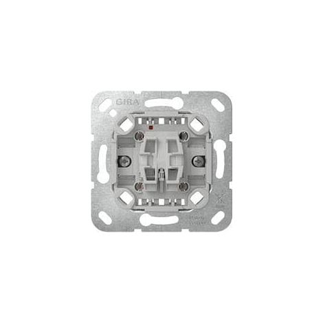 GIRA 383600 TASTSCHALTER-EINSATZ OHNE BEFESTIGUNGSKRALLEN, WECHSELSCHALTER, 10AX, 250V
