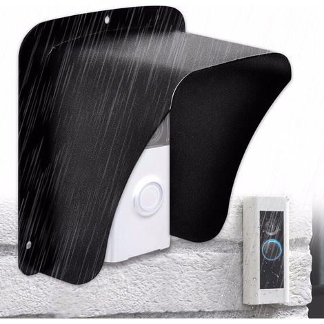 Protection sonnette extérieure étanche – Housse en métal laminé à froid – Résistante aux intempéries – Compatible avec sonnettes Ring et Techole