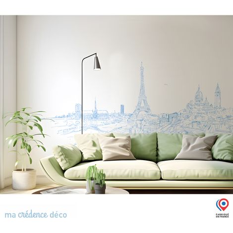 Papier peint : Fresque tropicale 5 - Intissé - L.300 x H.280 cm - Vert blanc (1/3)
