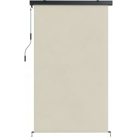 Tenda a rullo verticale da esterno 160 x 250 cm in poliestere/alluminio con manovella e cassetta (1/5)