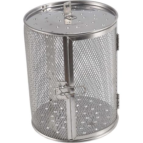 Rotisserie panier 14X18cm acier inoxydable four Roast panier cuisson Cage gril barbecue Bakewaree friteuse air gril (1/5)