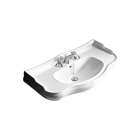 Lavabo Retro Luxe Parigi 100 cm Perçage 3 trous - CRISTINA ONDYNA WPG10609 (1/4)