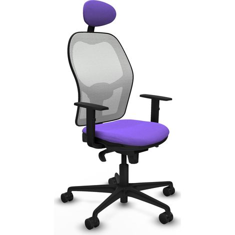 Silla de Oficina con Cabecero Jorquera Piqueras y Crespo 1D036N1 Lila