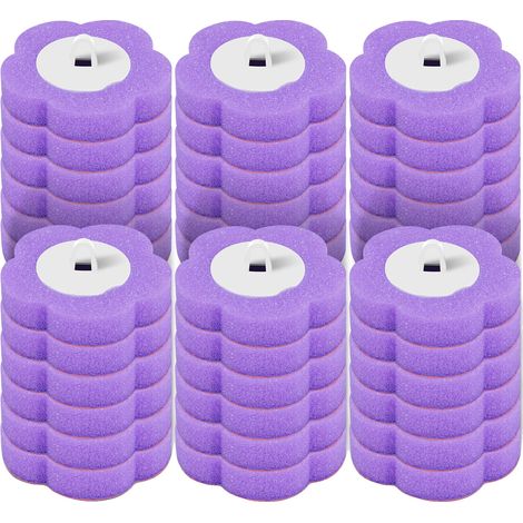Scopa per WC, design monouso, manico ergonomico, 36 testine (1/2)