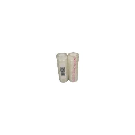 EKRIT CINTA ADHESIVA TRANSPARENTE ROLLO 19MM X 33M PACK 8 UD