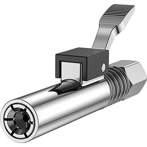 Conector para pistola de engrase, minibomba de engrase manual, cabezal de 10 000 PSI, jeringa de lubricación, boquilla de engrase, boquilla de engrase (1 unidad)