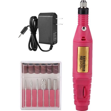 Lot DIY Graveur Électrique Perceuse Stylo Gravure Outil 100-240V pour Bijoux Bois Ongles Fiche US (1/5)