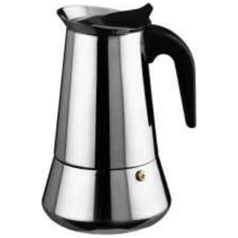 CAFETERA BONKAFFE INOX INDUCCION 6 TAZAS 6206