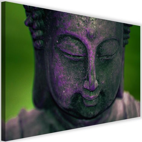 Tableau sur toile Bouddha Zen Spa Feng Shui 60x40 (1/5)