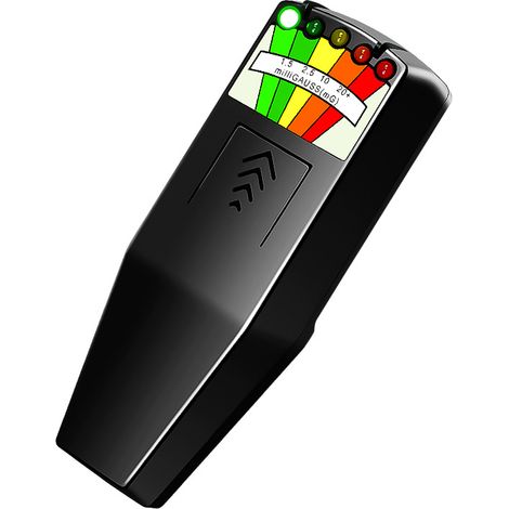 Détecteur d'Émissions Électromagnétiques (EMF) - Moniteur Portable Haute Sensibilité pour Rayonnements Radiofréquences (RF) et Champs Magnétiques Basse Fréquence, Affichage Numérique-Alovez