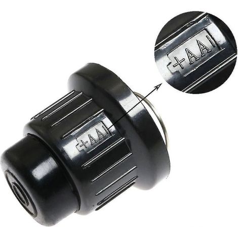 Lot de 2 allumeurs à bouton-poussoir pour foyer à gaz avec générateur d'étincelles et barbecue à gaz, fonctionnant avec des piles AA (1/3)