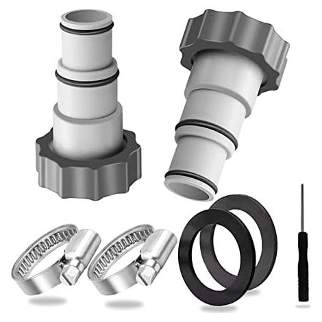 adaptateur A 32-38mm (25007) Replacement Hose adaptateur for Intex filtre Pumps  piscine Hose adaptateur with Internal (1/5)