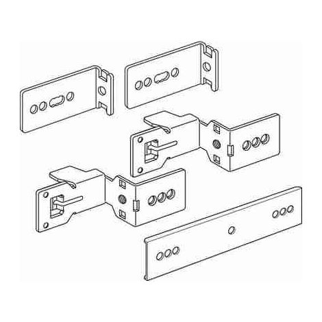 BTI92800C Halterungen für LDX400, MDX400 Gehäuse und Kabelkanäle