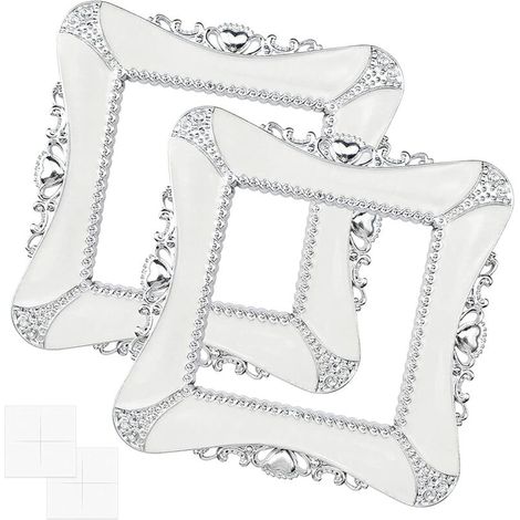 Adesivo singolo per interruttore, adesivi quadrati, adesivi per interruttore della luce, decorazione per presa, interruttore, adesivo da parete (forma di cuore) - Crezuo