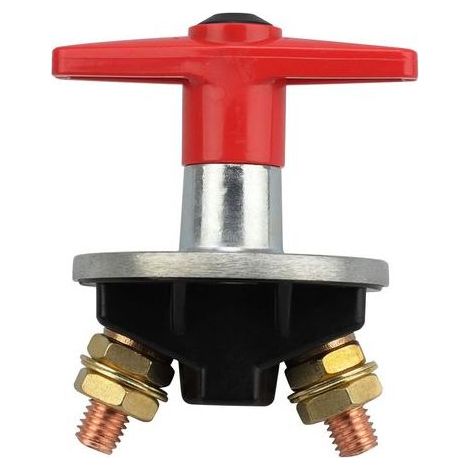 Interrupteur Coupure Isolateur Batterie Coupe Circuit,12V60V 300A Batterie à clé Fixe Universelle de Voiture Déconnecter l'isolateur de Puissance Automobile Urgence Interrupteur pour Voiture,Bateau (1/5)