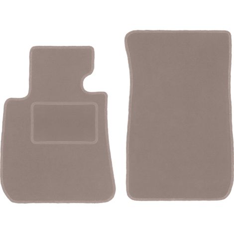Tapis avant beiges pour : BMW X1 E84 SUV (2004-2011)