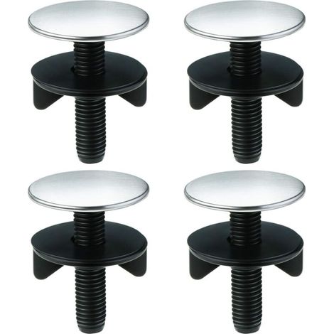Set di 4 pezzi di tappi per foro del lavello da cucina, tappi per foro del rubinetto, tappi in metallo per foro del rubinetto del lavello da cucina -Crezuo