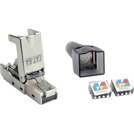 Value  26.99.0373 Connettore RJ-45 da campo, cat. 6a (classe EA), STP 26.99.0373 Argento 1 pz. (1/5)