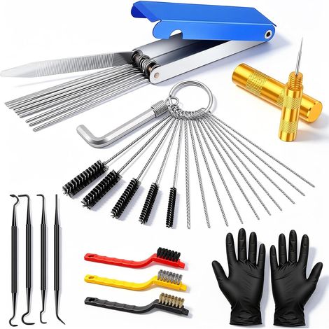 Kit de nettoyage de carburateur 37 pièces pour moto (1/5)