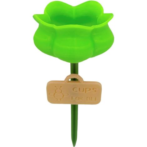Abreuvoir À Abeilles Pour Jardin Forme De Pollinisateur Avec Piquet De Sol Station D'Hydratation Pour Abeilles pour patio, terrasse, cour, espace extérieur, ferme à papillons, bassin, fontaine, (1/5)