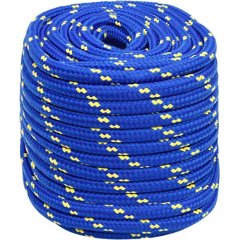 Maison Exclusive - Bootsseil Blau 16 mm 100 m Polypropylen (1/5)